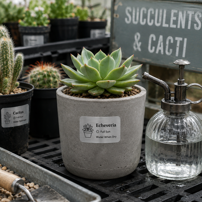 NIIMBOT M2_H Horticulture Plant Nursery Garden Bundle - Durable, Waterproof & UV-Resistant Plant Labels