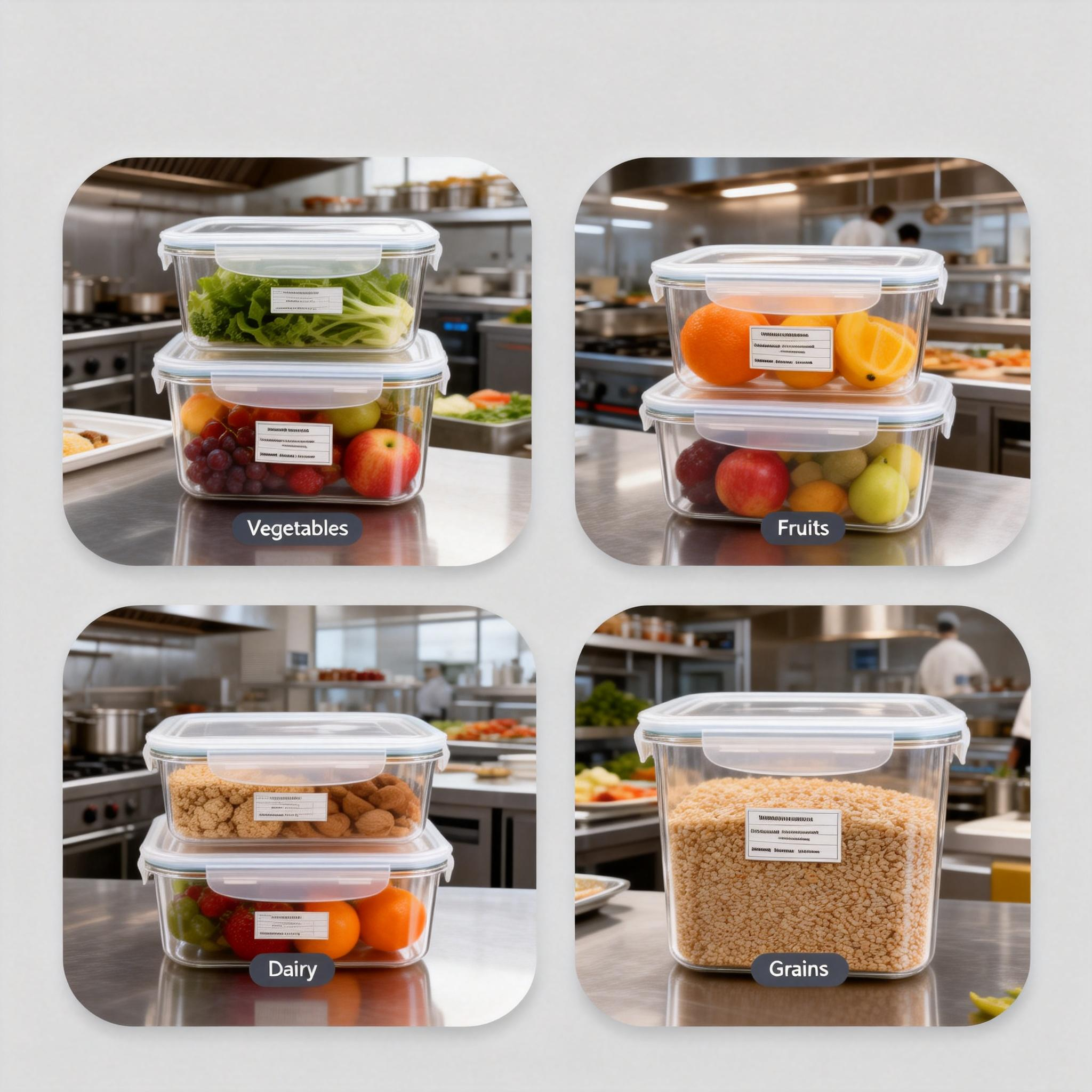 B21 Labeling Kit (Printer + 3 Rolls 50×30mm Labels) — Restaurant & Kitchen Use