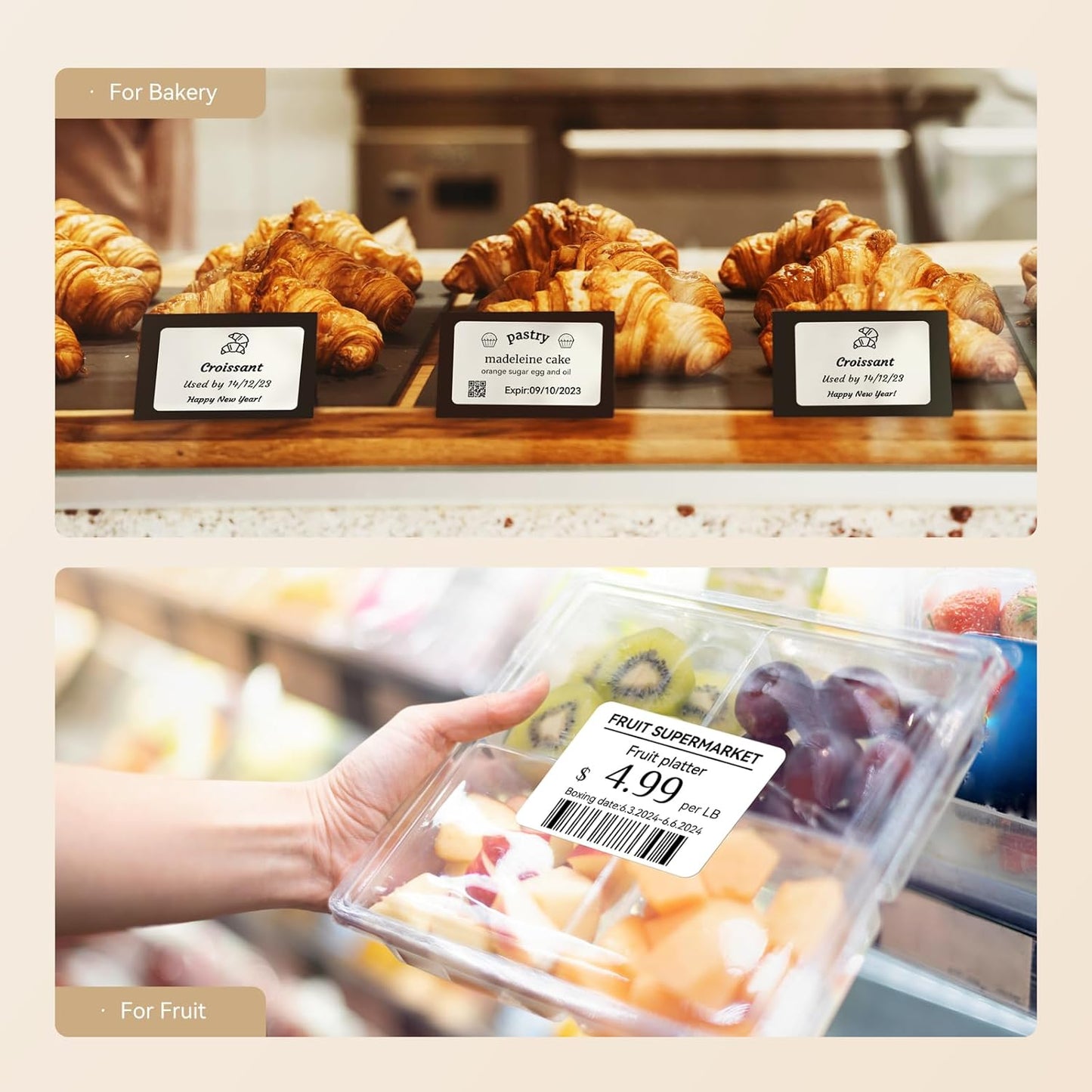 NIIMBOT K3 3Inch High-Speed Thermal Label Printer Bluetooth & USB for Small Business & Home Office