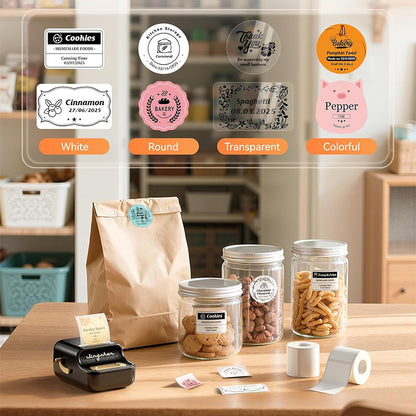 NIIMBOT B21 Kitchen Bundle – Label Maker for Kitchen Organization