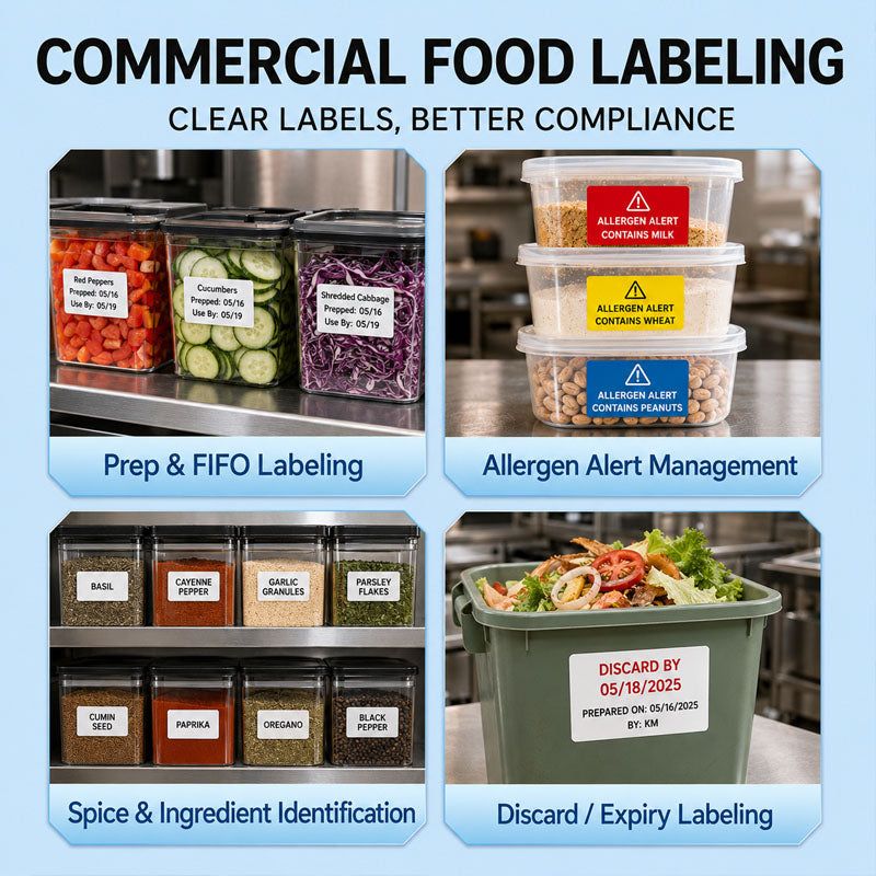NIIMBOT B21 Kitchen Bundle – Label Maker for Kitchen Organization