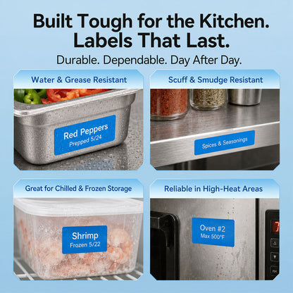 NIIMBOT B21 Kitchen Bundle – Label Maker for Kitchen Organization