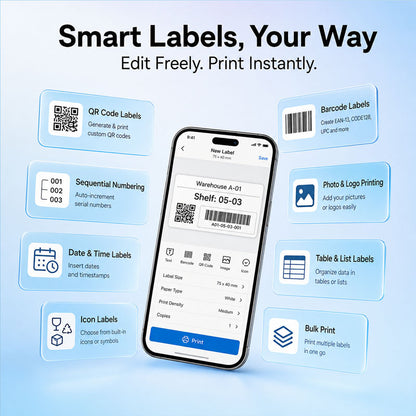 NIIMBOT B21 Kitchen Bundle – Label Maker for Kitchen Organization