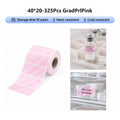 Niimbot M2_H/M3 40*20mm 345pcs GradPrlPink Thermal Transfer Labels