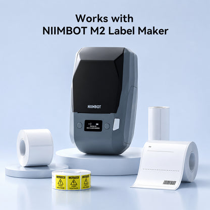 Niimbot M2/M3 50*200mm 35Pcs Transparent Thermal Transfer Labels