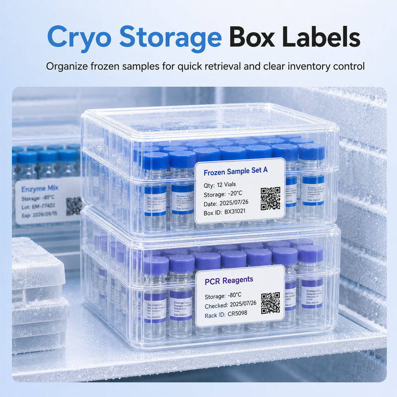 NIIMBOT M2_H 2-Inch Label Printer – Designed for Vial Bottle Labeling & Lab Sample Storage
