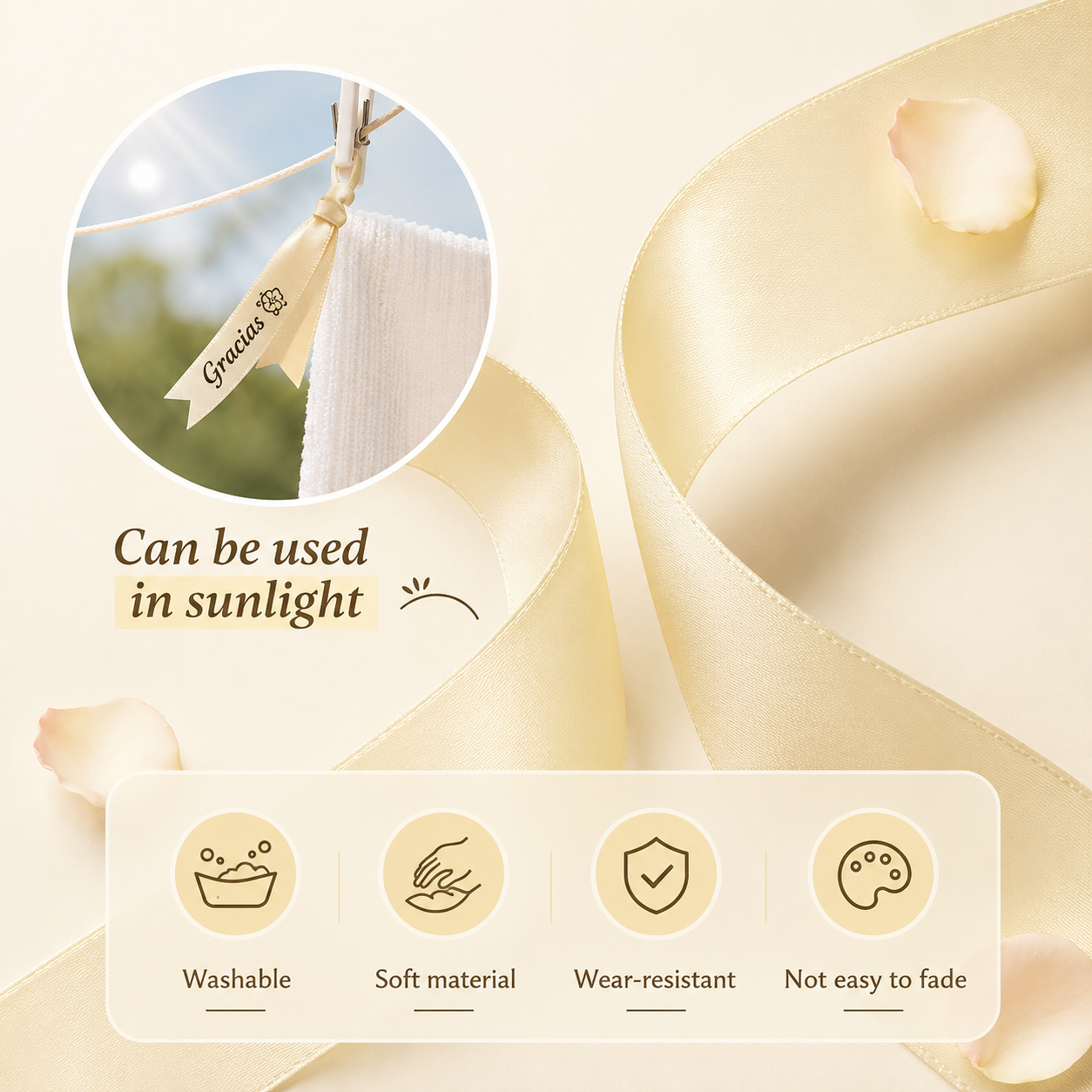 Niimbot N1 Satin Ribbon Suit for Gift, Wedding, Party, Craft Wrapping, DIY